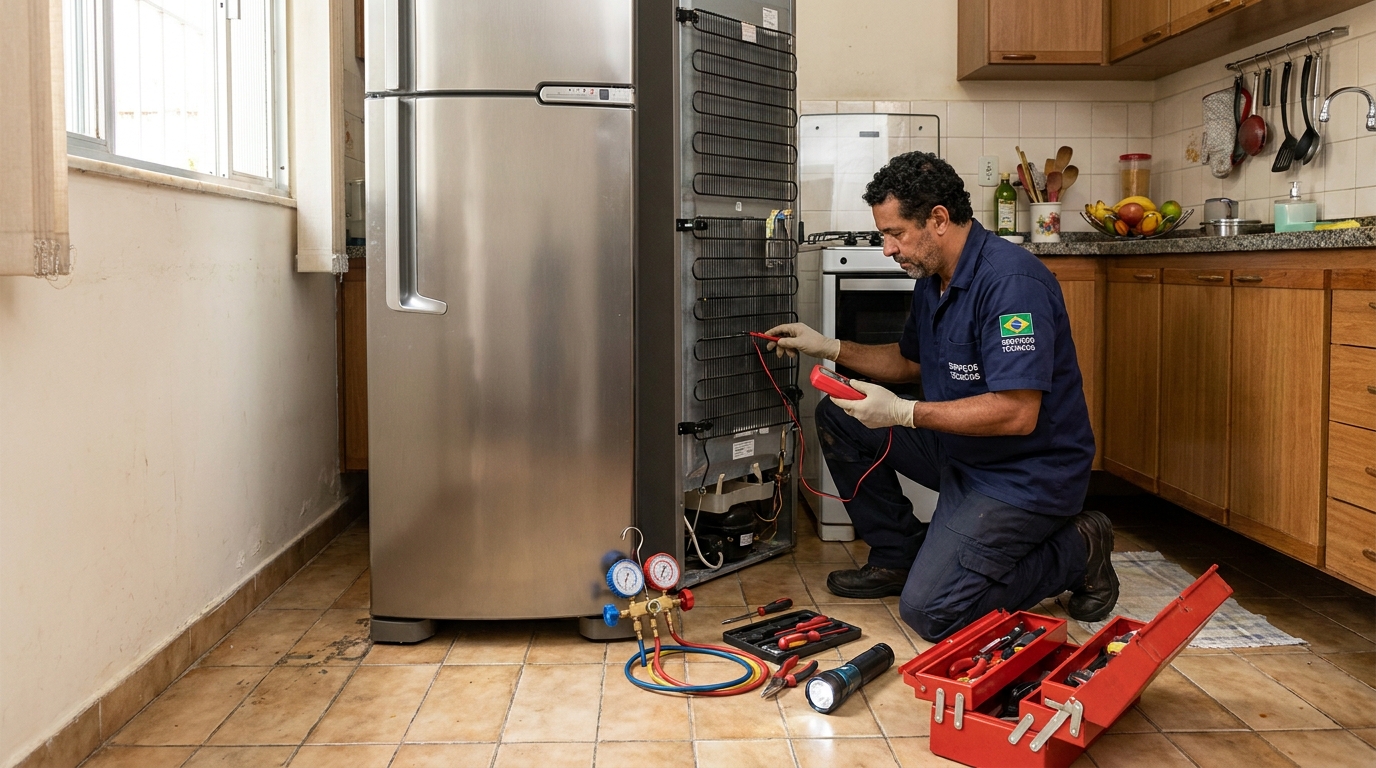 Manutenção na refrigeração em Brasília-DF